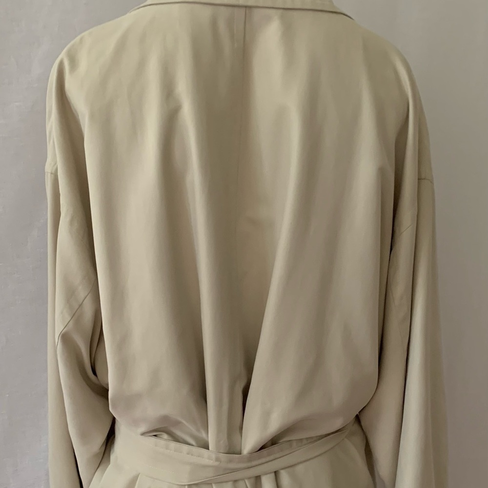 Made In ITALY I Blues TRENCH Coat Size 14 - Picture 6 of 10